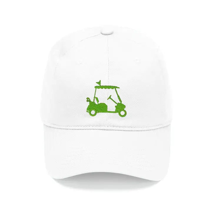 Golf Cart Embroidered Baseball Hat