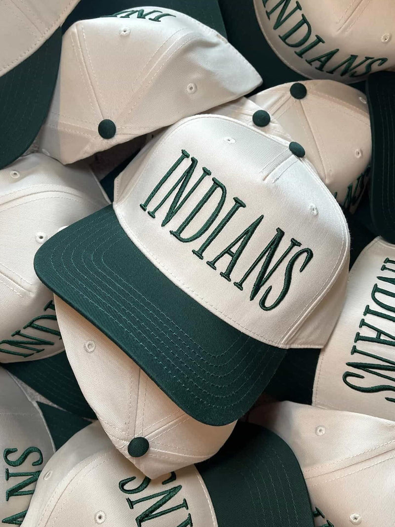 INDIANS Snap Back Hat