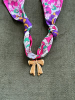Nanny Necklace - Pink Bow