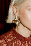 Anya Flower Statement Earrings