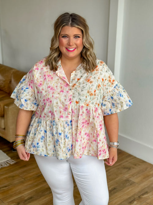 Watercolor Wishes Top