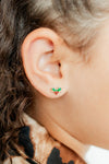 Holly Screwback Studs
