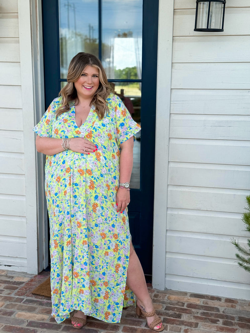 Ditsy Floral Maxi Dress