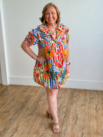 Tropical Island Peter Pan Dress