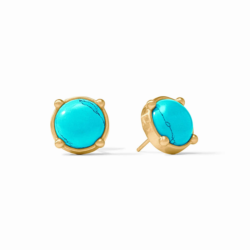 Honey Stud Earrings - Turquoise