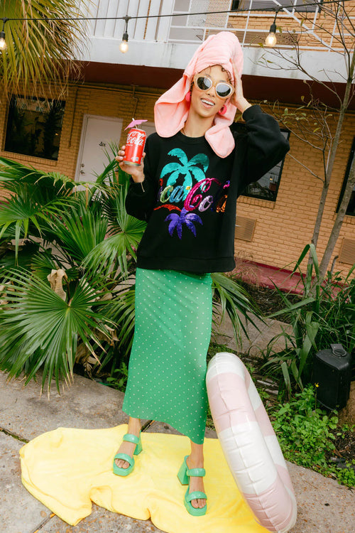 Coca Cola Palm Tree Sweatshirt