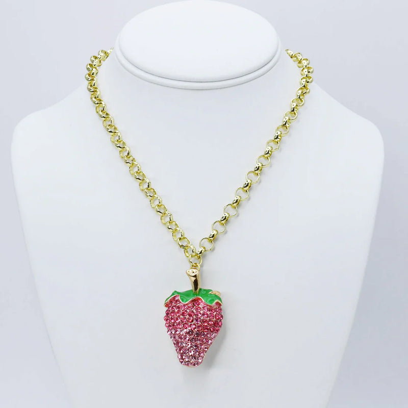 Strawberry Luxe Necklace