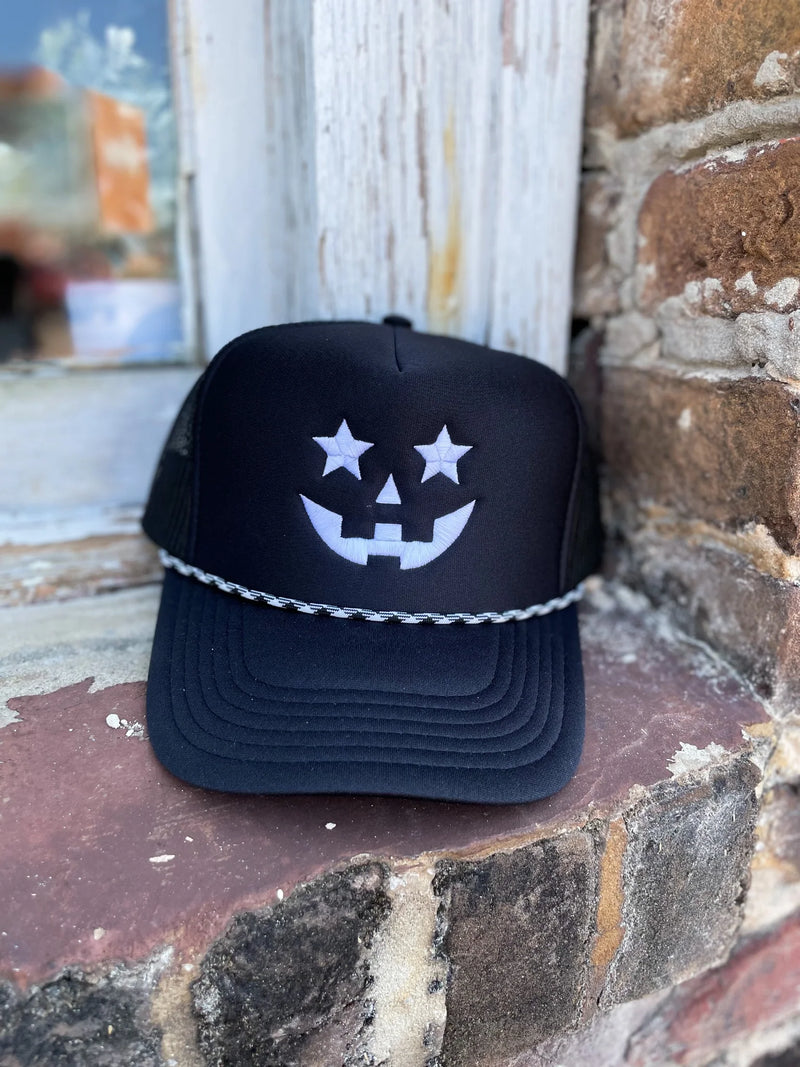 Jack-O-Lantern Trucker Hat
