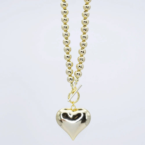 Mega Love Necklace - Solid Gold