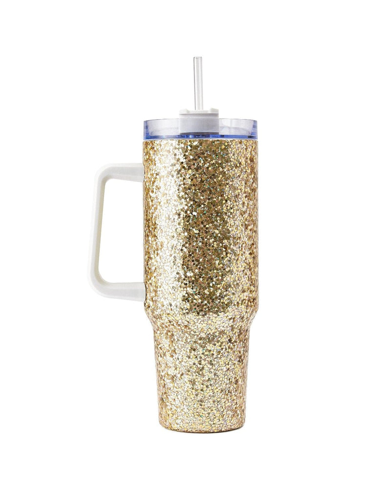 Gold Confetti Tumbler