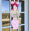 Rosy Topiary Door Hanger