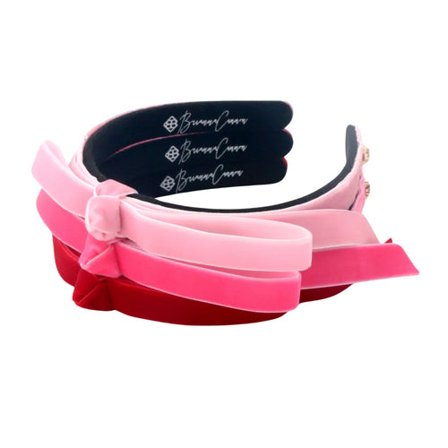 Thin Ribbon Bow Headbands