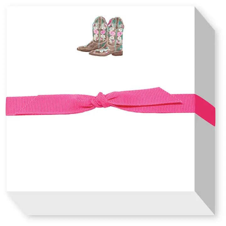 Cowgirl Boots Chubbie Notepad