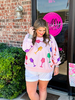 Wine Glass Sweatshirt