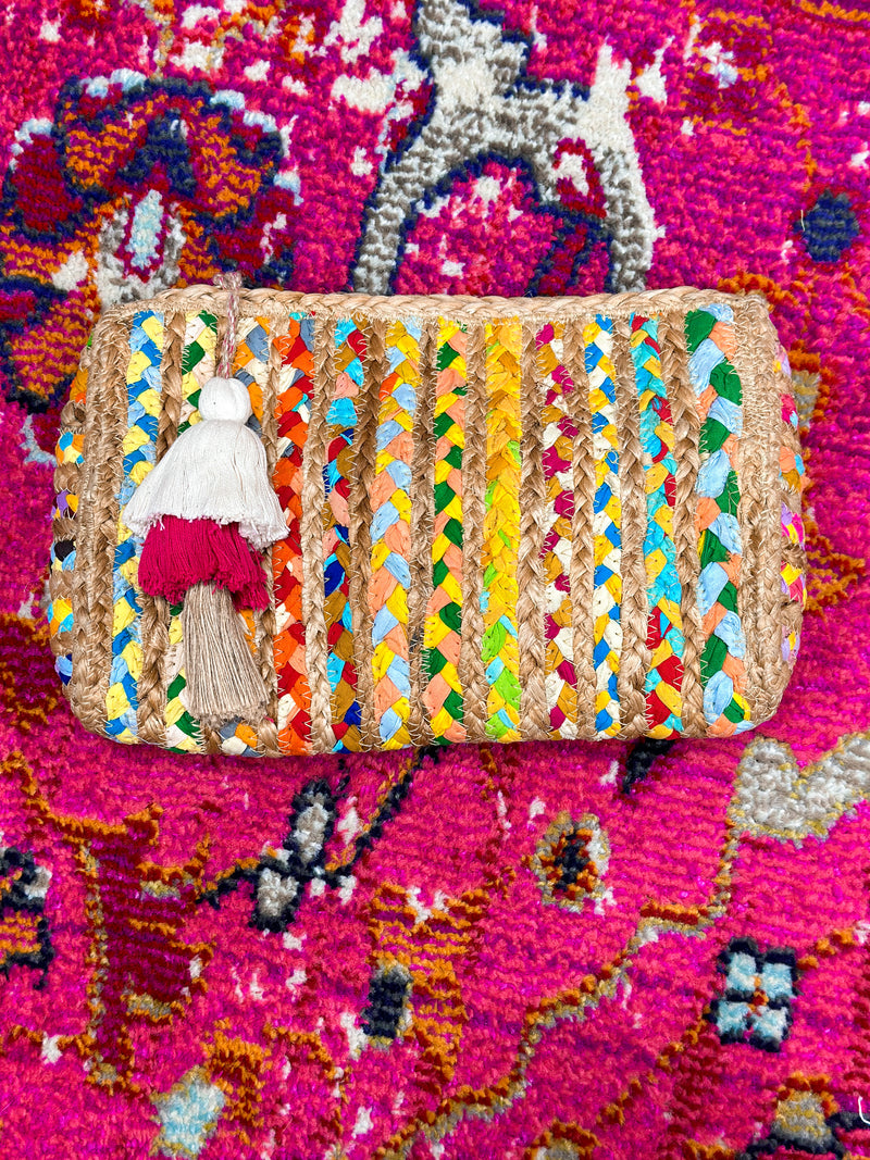 Poolside Paradise Clutch