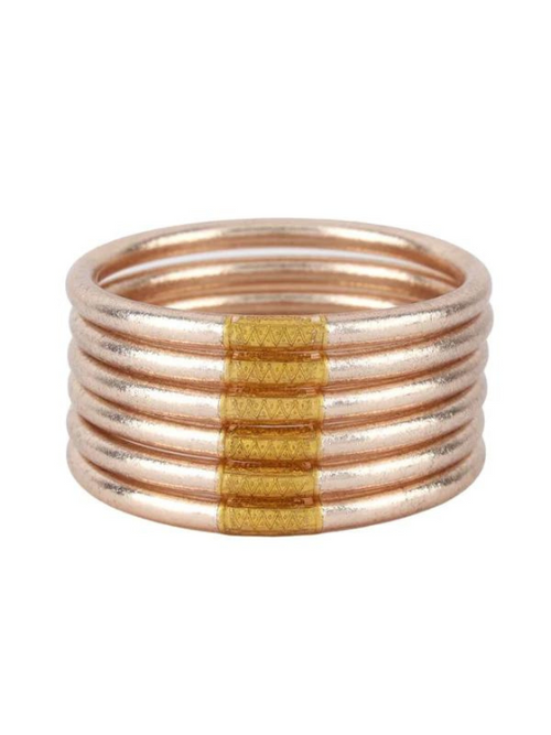 Silver Buddha Girl Bracelets - B2018 – Magnolia & Peach Jewelry
