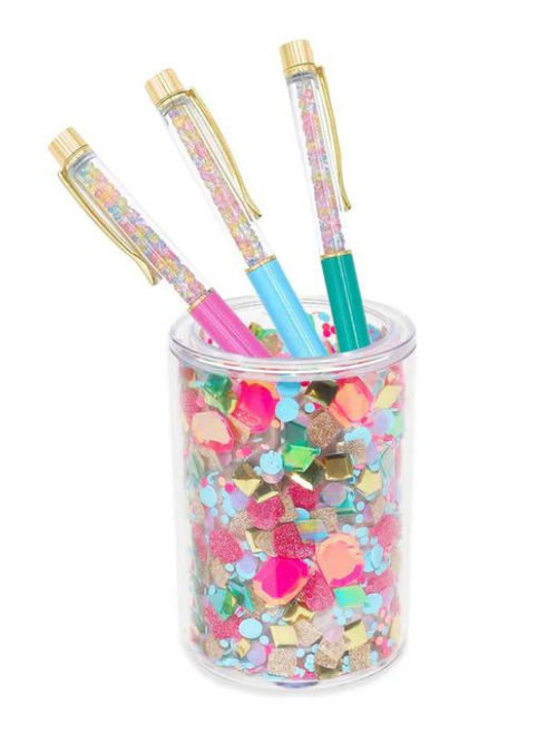 Be a Gem Confetti Pen Cup