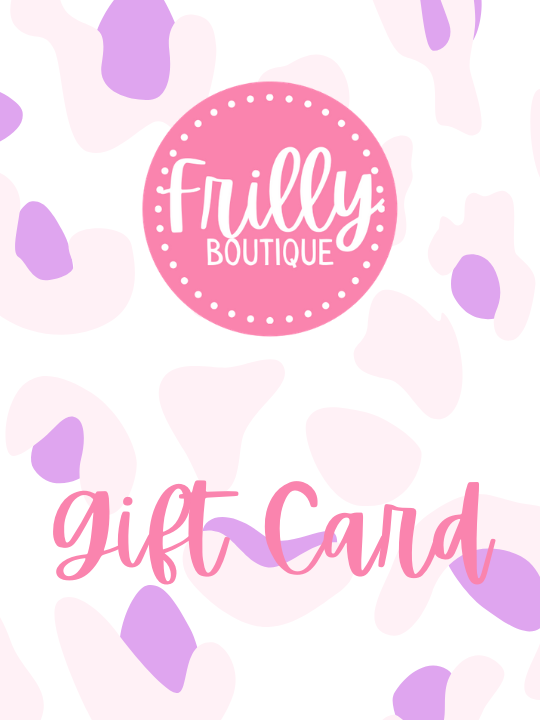 Frilly Gift Card