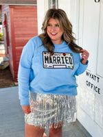 Just Married Sweatshirt