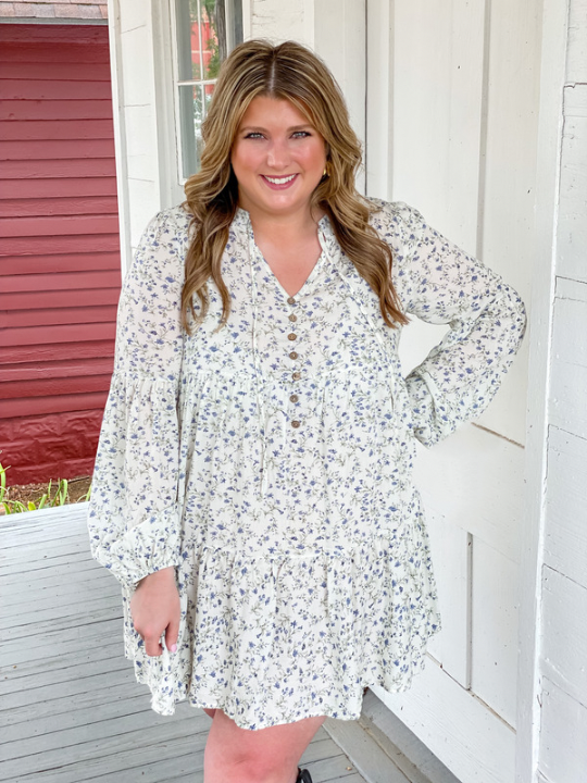 Rhiannon Floral Dress – Shop Frilly