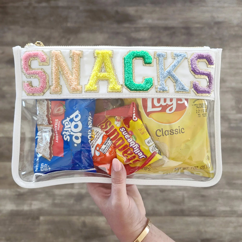Snacks Nylon Clear Bag
