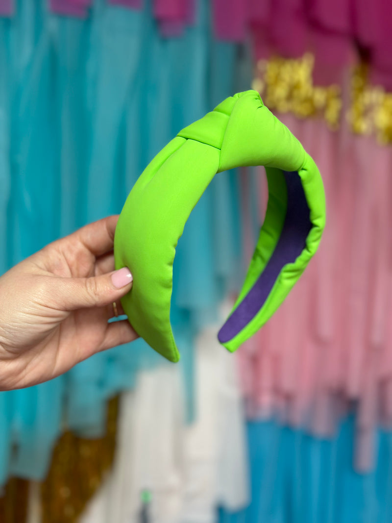 Malibu Headband - Neon Lime