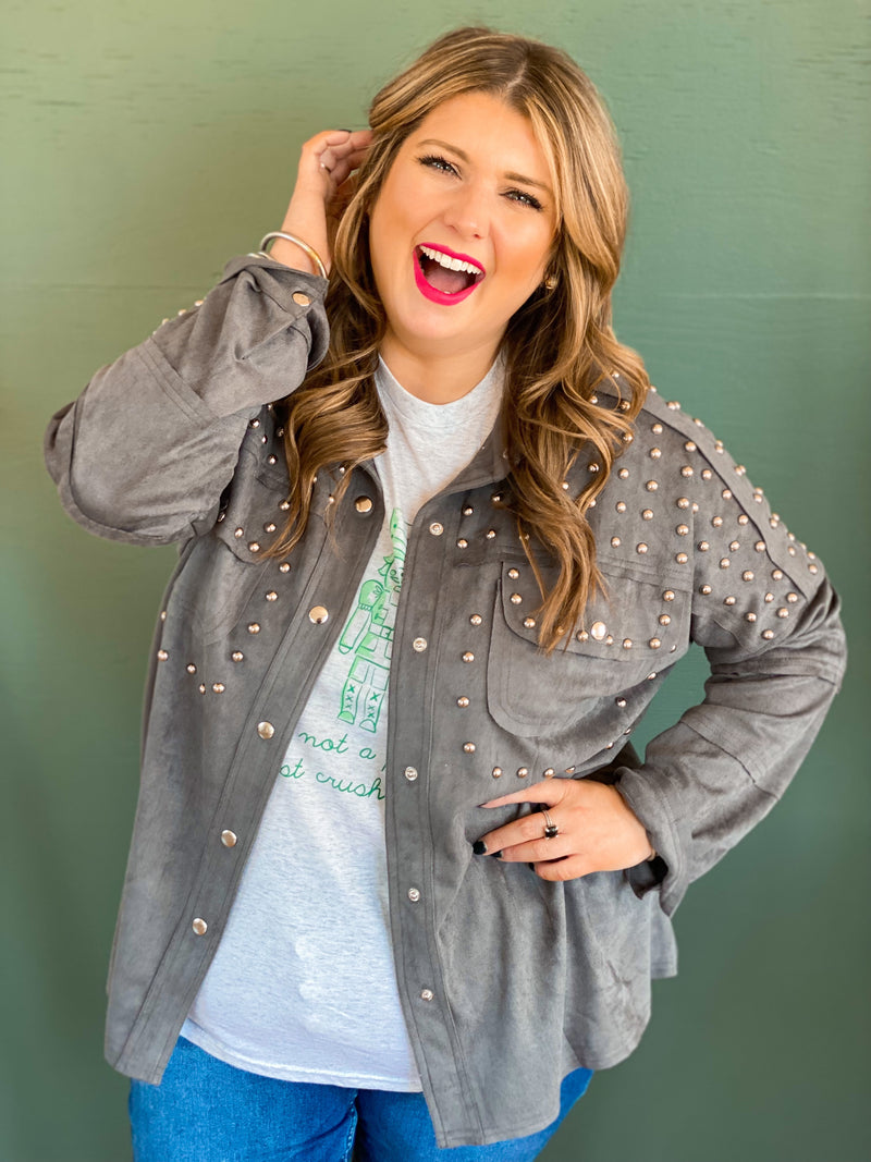 Suede My Way Jacket