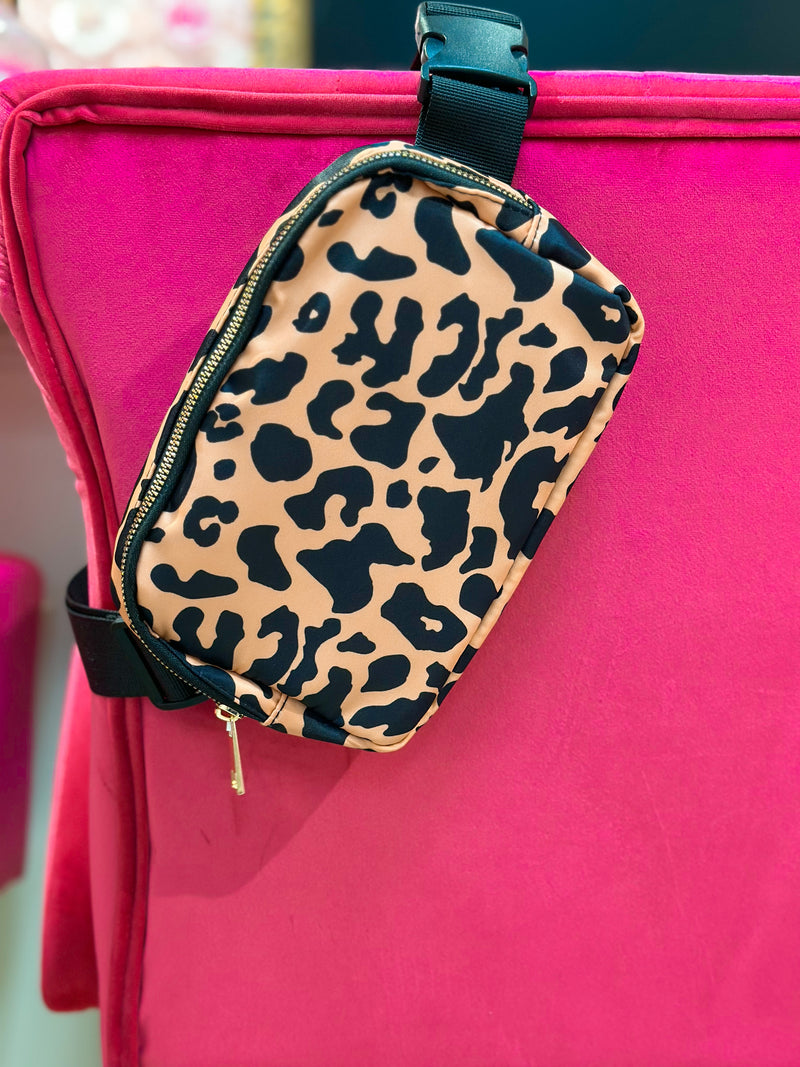 Leopard Belt Bag
